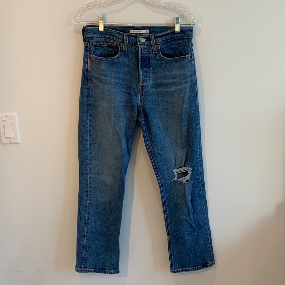 Levis Wegie Straight Leg Jeans Size 27